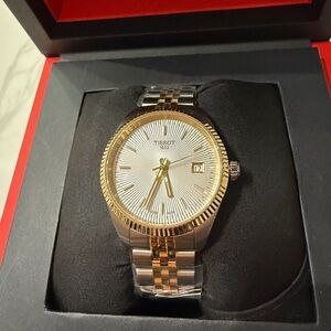 Tissot Silver and Gold Men's Watch